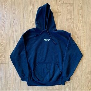 Black USC Trojans FTFO Hoodie Sweater L